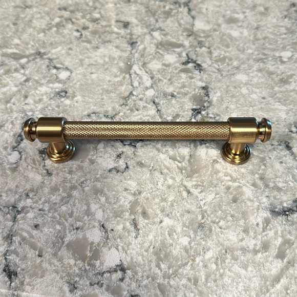 BUKOBYHE Knurled Cabinet Pulls 6.5Inch Champagne Bronze Cabinet Hardware - Picture 2 of 5